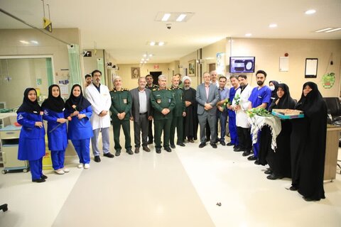 تصاویر/ تقدیر فرمانده سپاه الغدیر یزد از پرستاران