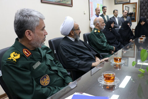 تصاویر/ تقدیر فرمانده سپاه الغدیر یزد از پرستاران