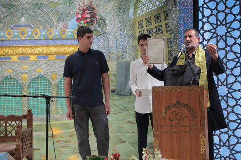 تصاویر/ مراسم تجلیل از پرستاران در امامزاده موسی مبرقع(ع)