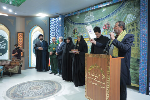 تصاویر/ مراسم تجلیل از پرستاران در امامزاده موسی مبرقع(ع)