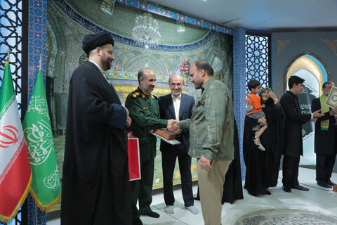 تصاویر/ مراسم تجلیل از پرستاران در امامزاده موسی مبرقع(ع)