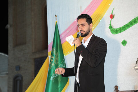 تصاویر/ تجلیل از مادران و پدران پرستار دارای فرزند معلول در حرم حضرت علی بن جعفر(ع)