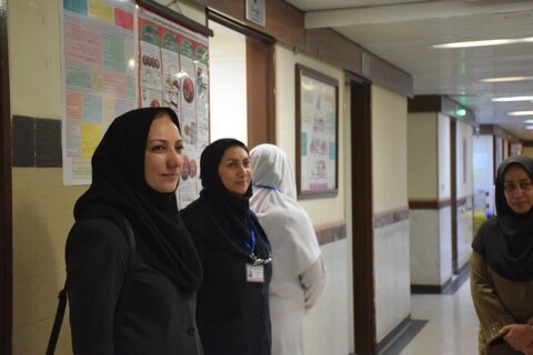 تصاویر/ دیدار امام جمعه شاهرود با پرسنل و پرستاران بیمارستان امام حسین(ع) شاهرود