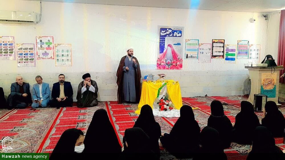آیین طرح «ماه دخت» در در دبیرستان دخترانه شهرستان شوش+ عکس