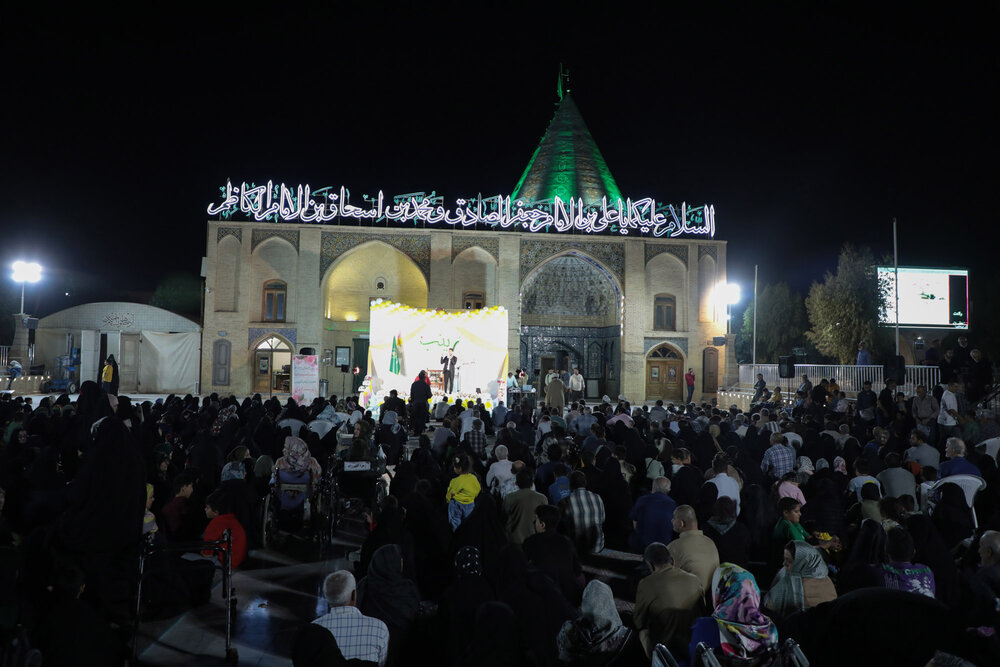 فیلم | مراسم جشن سالروز میلاد زینب کبری(س) در امامزاده علی بن جعفر(ع)