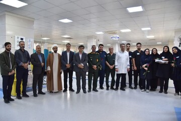 تصاویر/ تجلیل از پرستاران بیمارستان ضیایی اردکان