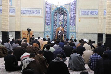 تصاویر/ جلسه اخلاق امام جمعه مراغه در حوزه علمیه بناب