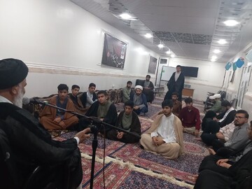 تصاویر / درس اخلاق در مدرسه علمیه خاتم الانبیاء(ص) شهرستان اهواز