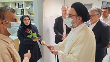 تصاویر/ تجلیل امام جمعه جم از پرستاران