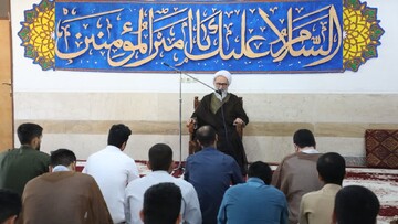 تصاویر/ درس اخلاق عضو مجلس خبرگان رهبری در مدرسه علمیه حضرت امیرالمؤمنین شهرستان کارون