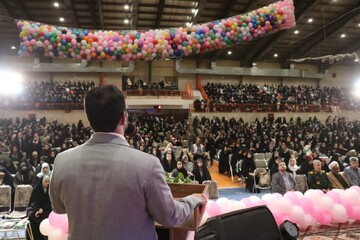 چهارمین اجتماع بزرگ سه هزار نفری دختران حاج قاسم در یزد+ تصاویر