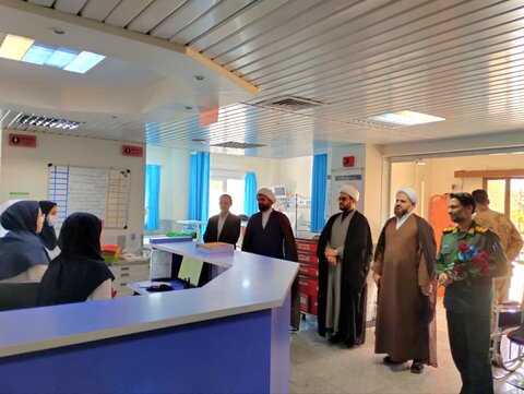 تصاویر/ تقدیر امام جمعه کوهبنان از کادر درمان