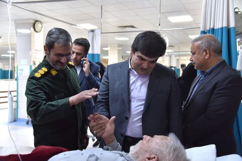 تصاویر/ تجلیل از پرستاران بیمارستان ضیایی اردکان