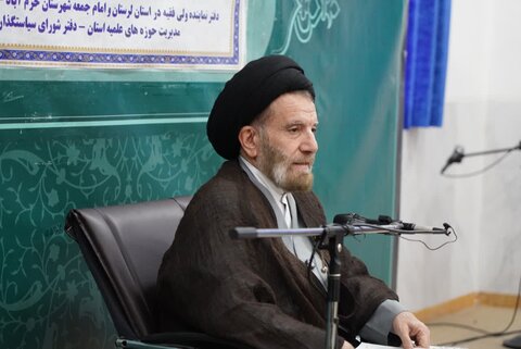 تصاویر/گردهمایی سالانه اعضای شورای همکاری حوزه‌های علمیه و آموزش‌وپرورش لرستان