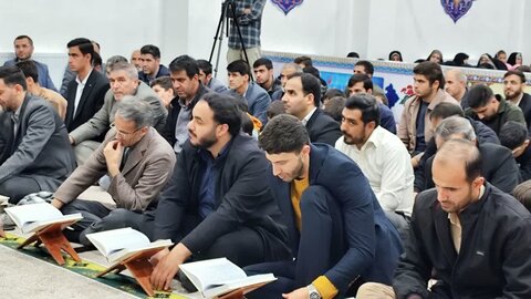 تصاویر/ محفل انس با قران در شهرستان تکاب