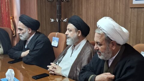 تصاویر/جلسه قرارگاهی ائمه جمعه شمال آذربایجان غربی در پلدشت