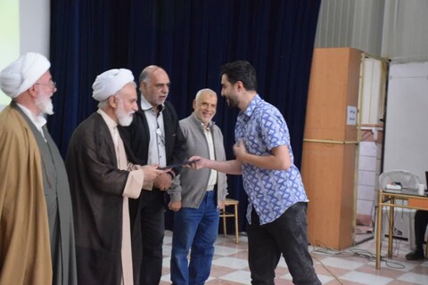 تصاویر/ مراسم تجلیل از خدمتگزاران به زائرین کربلای معلی در موکب مصباح الهدی شاهرود