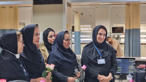 تصاویر/ تقدیر از پرستاران دماوند با حضور امام جمعه