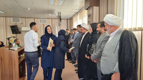 تصاویر/ تقدیر از پرستاران دماوند با حضور امام جمعه