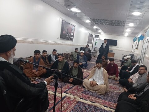 درس اخلاق در مدرسه علمیه خاتم الانبیاء(ص) شهرستان اهواز