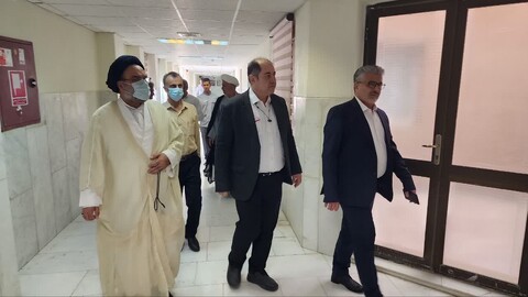 تصاویر/ تجلیل امام جمعه جم از پرستاران