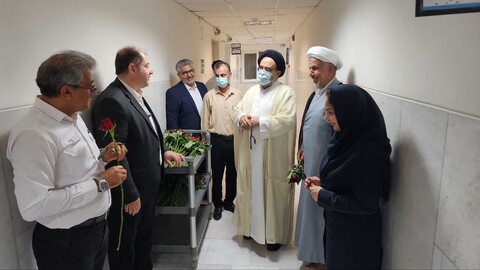 تصاویر/ تجلیل امام جمعه جم از پرستاران