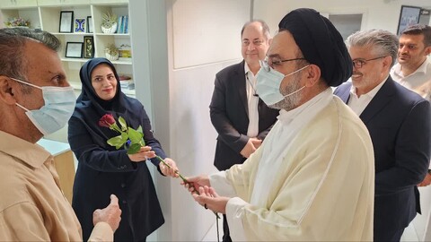 تصاویر/ تجلیل امام جمعه جم از پرستاران