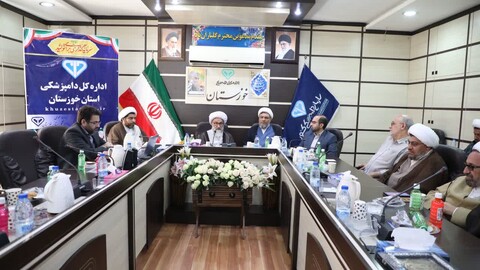 تصاویر/مراسم تجلیل  از ناظران نظارت شرعی بر ذبح و صید خوزستان