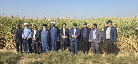 تصاویر/بازدید عضو مجلس خبرگان رهبری از مجموعه کشت و صنعت دعبل خزائی