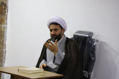 تصاویر/ بازدید مدیر حوزه علمیه کردستان از حوزه حضرت ولیعصر( عج) شهرستان بیجار