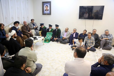 تصاویر/ تجلیل و تکریم اهالی رسانه و خبر قم از سه همسر شهید مدافع حرم