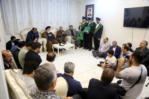 تصاویر/ تجلیل و تکریم اهالی رسانه و خبر قم از سه همسر شهید مدافع حرم