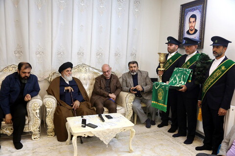 تصاویر/ تجلیل و تکریم اهالی رسانه و خبر قم از سه همسر شهید مدافع حرم