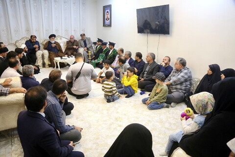 تصاویر/ تجلیل و تکریم اهالی رسانه و خبر قم از سه همسر شهید مدافع حرم