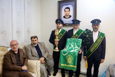 تصاویر/ تجلیل و تکریم اهالی رسانه و خبر قم از سه همسر شهید مدافع حرم