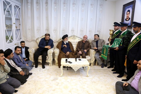 تصاویر/ تجلیل و تکریم اهالی رسانه و خبر قم از سه همسر شهید مدافع حرم