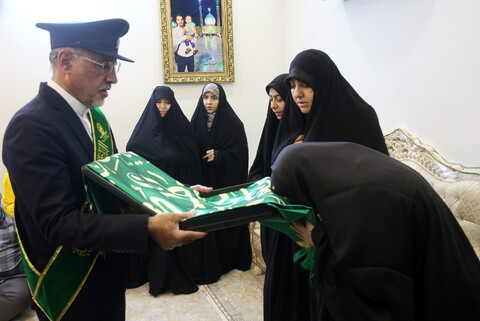 تصاویر/ تجلیل و تکریم اهالی رسانه و خبر قم از سه همسر شهید مدافع حرم