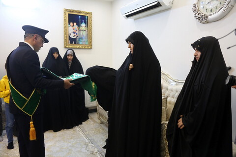 تصاویر/ تجلیل و تکریم اهالی رسانه و خبر قم از سه همسر شهید مدافع حرم