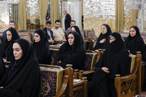 تصاویر/ دیدار پرستاران منتخب بیمارستان‌های مشهد با تولیت آستان قدس رضوی