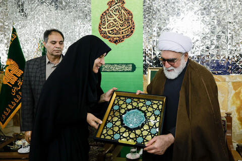 تصاویر/ دیدار پرستاران منتخب بیمارستان‌های مشهد با تولیت آستان قدس رضوی