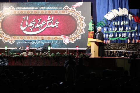 تصاویر/ حضور نماینده ولی‌فقیه در استان سمنان در همایش «عهد همدلی»