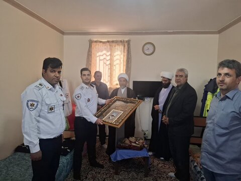 تصاویر/ تجلیل امام جمعه جوپار از کادر درمانی شهر جوپار