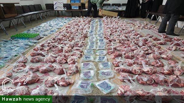 توزیع ۳ هزار بسته گوشت بین مددجویان لرستانی