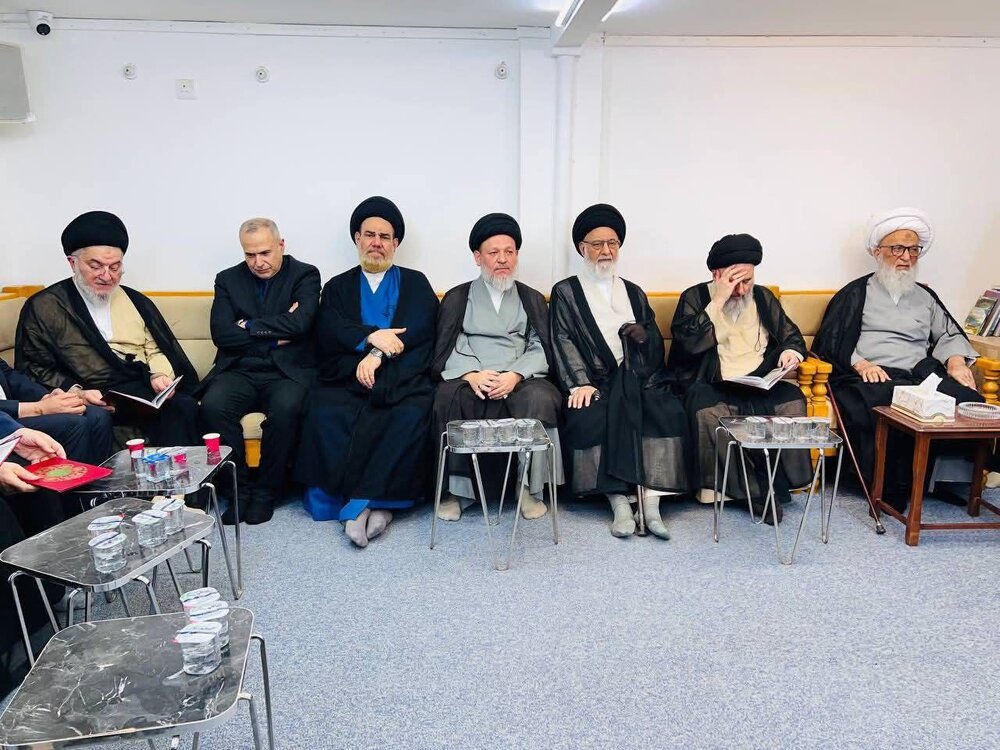 نجف اشرف میں آیت اللہ العظمیٰ شیخ بشیر حسین نجفی کے برادرِ گرامی کی یاد میں مجلسِ ترحیم