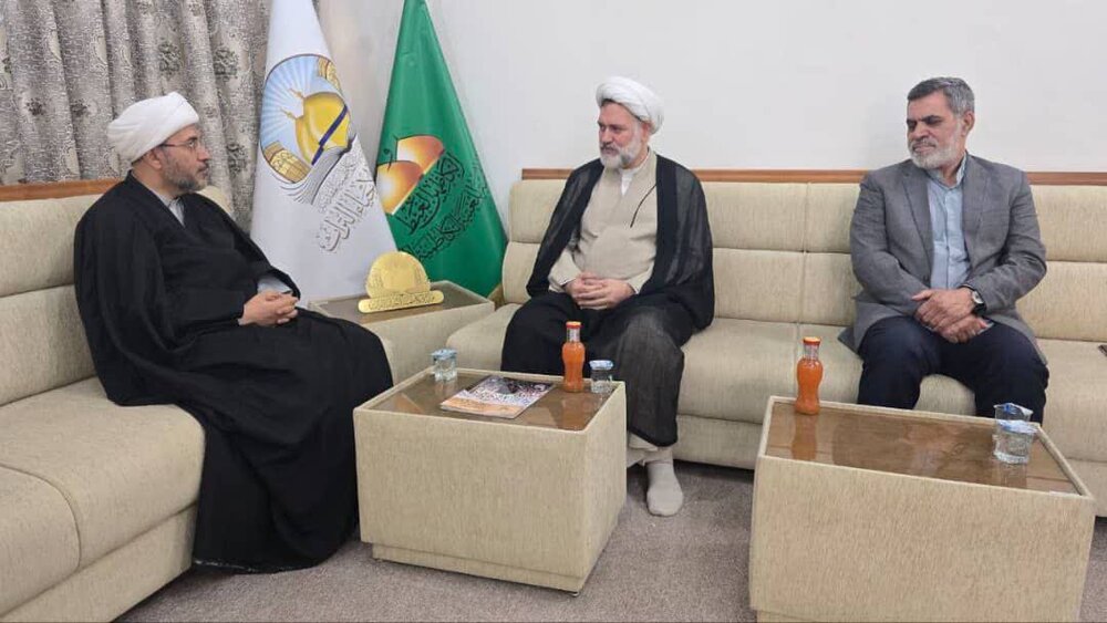 مرکز احیای تراث کاظمین میزبان نماینده‌ المصطفی