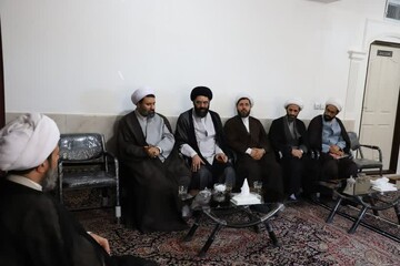 تصاویر/ دیدار مدیر حوزه علمیه کردستان با امام جمعه شهرستان بیجار