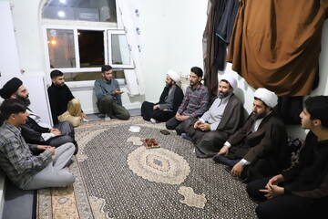 تصاویر/سفر مدیر حوزه علمیه کردستان به بیجار