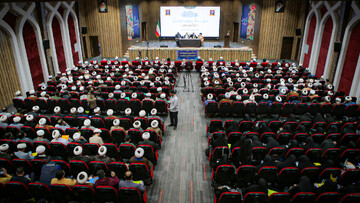 فیلم| همایش مبلغین استان همدان با حضور اعضای شورای عالی حوزه‌های علمیه