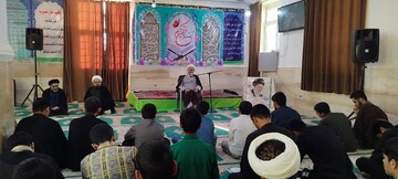 تصاویر/ دیدار حجت‌الاسلام والمسلمین عالم‌زاده نوری با طلاب مدرسه علمیه امام صادق(ع)زهک