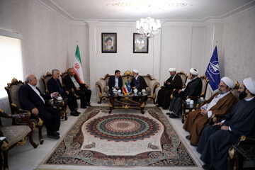 تصاویر/ استقبال از آیت الله اعرافی در اردبیل